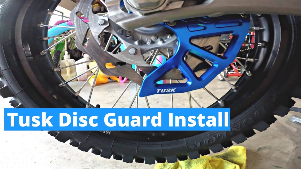 2022 Husqvarna FC350 (How To Install Disc Guard)