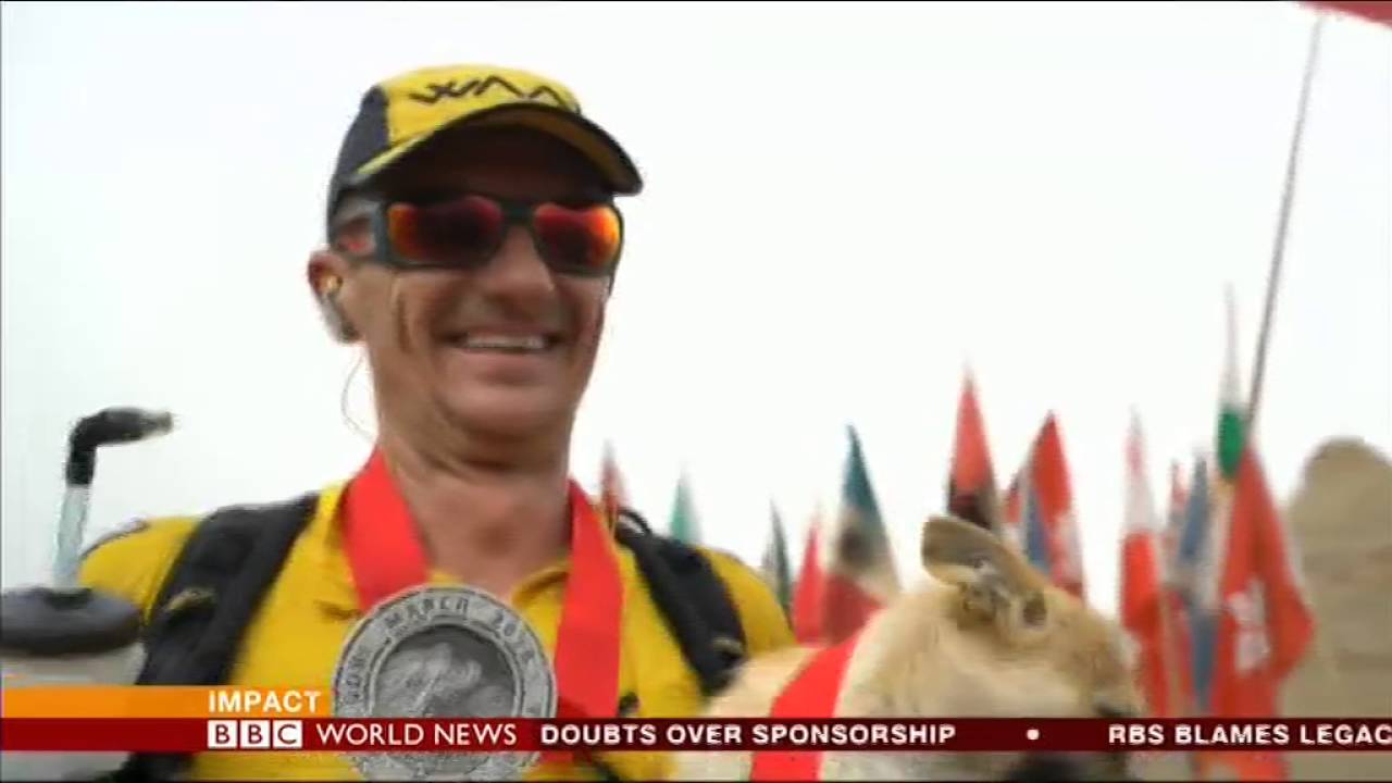 Ultra runner Dion Leonard talks about adopting Gobi the stray dog in China