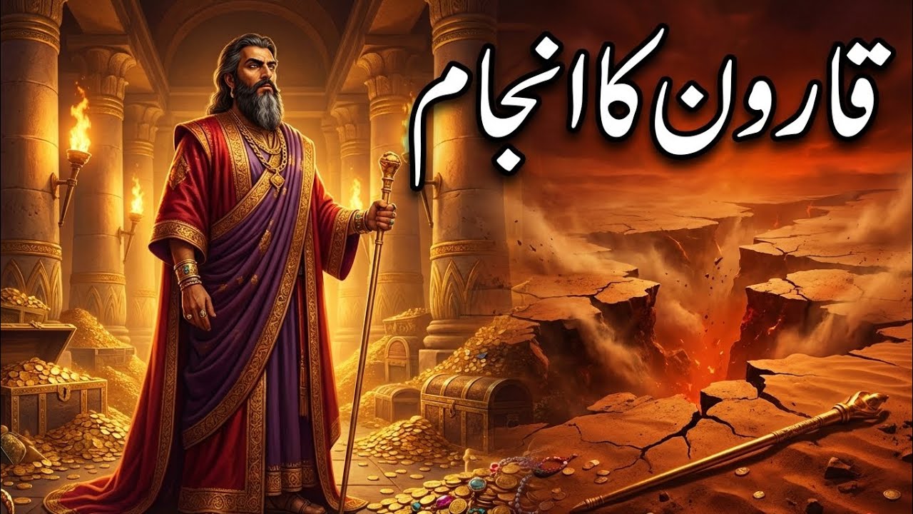 قارون — جسے دولت نے تباہ کر دیا | سورۃ القصص کی عبرتناک کہانیQARUN — The Man Whom Wealth Destroyed 