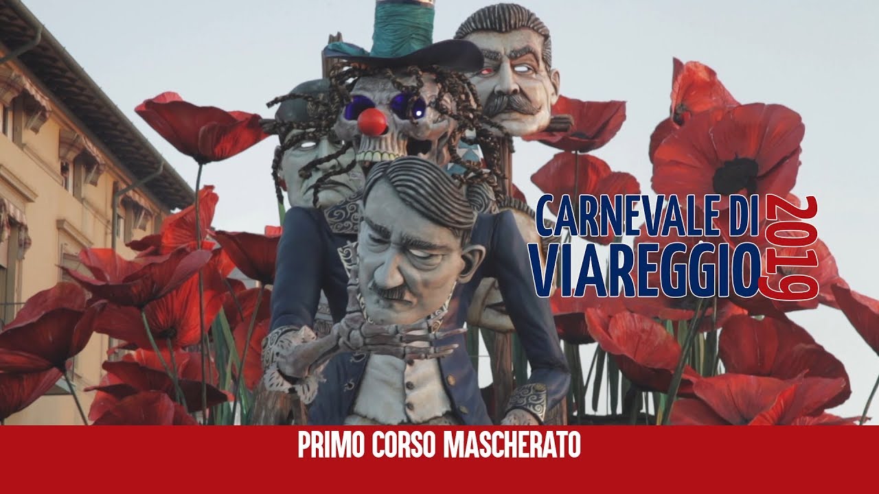 Carnevale di Viareggio 2019 - Cerimonia di Apertura e Primo Corso Mascherato