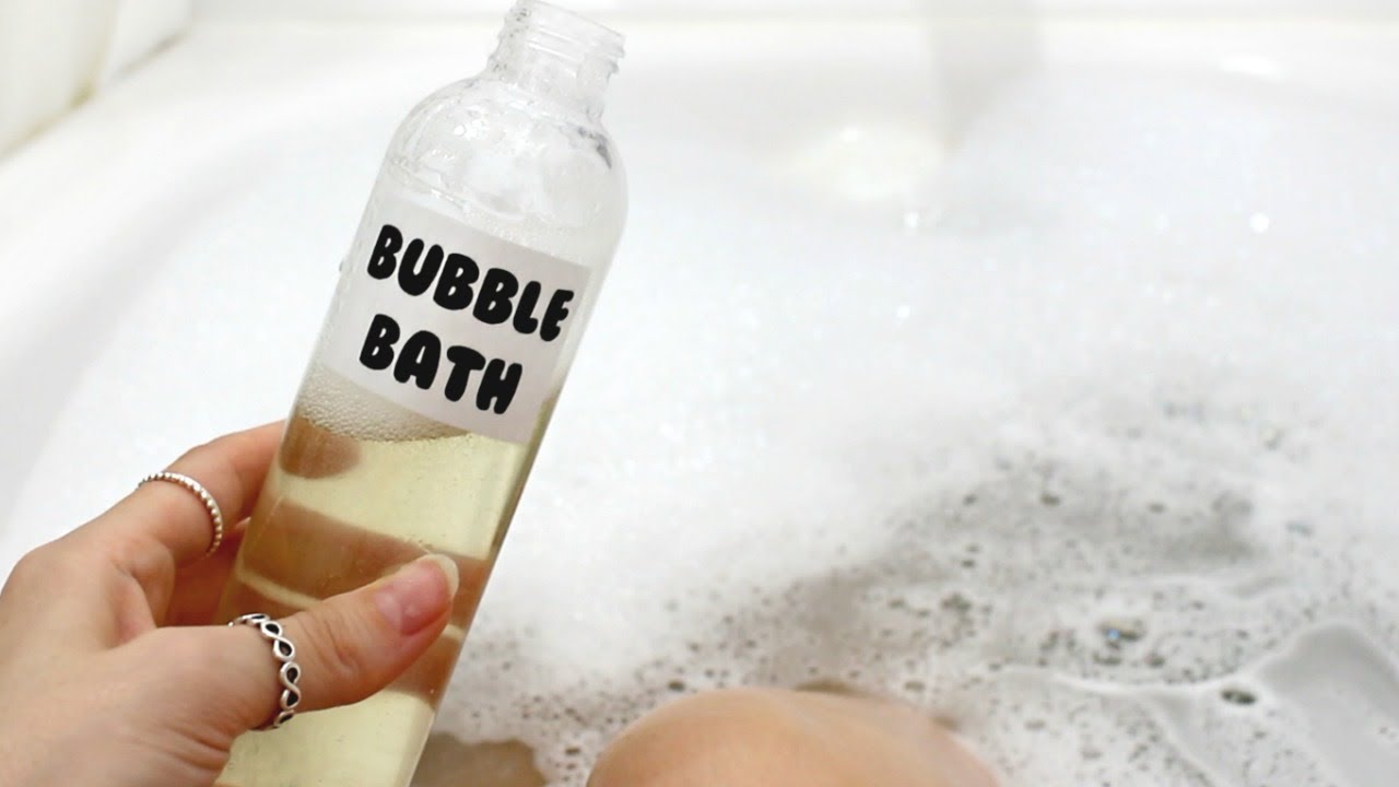 Homemade Bubble Bath (sulfate free)