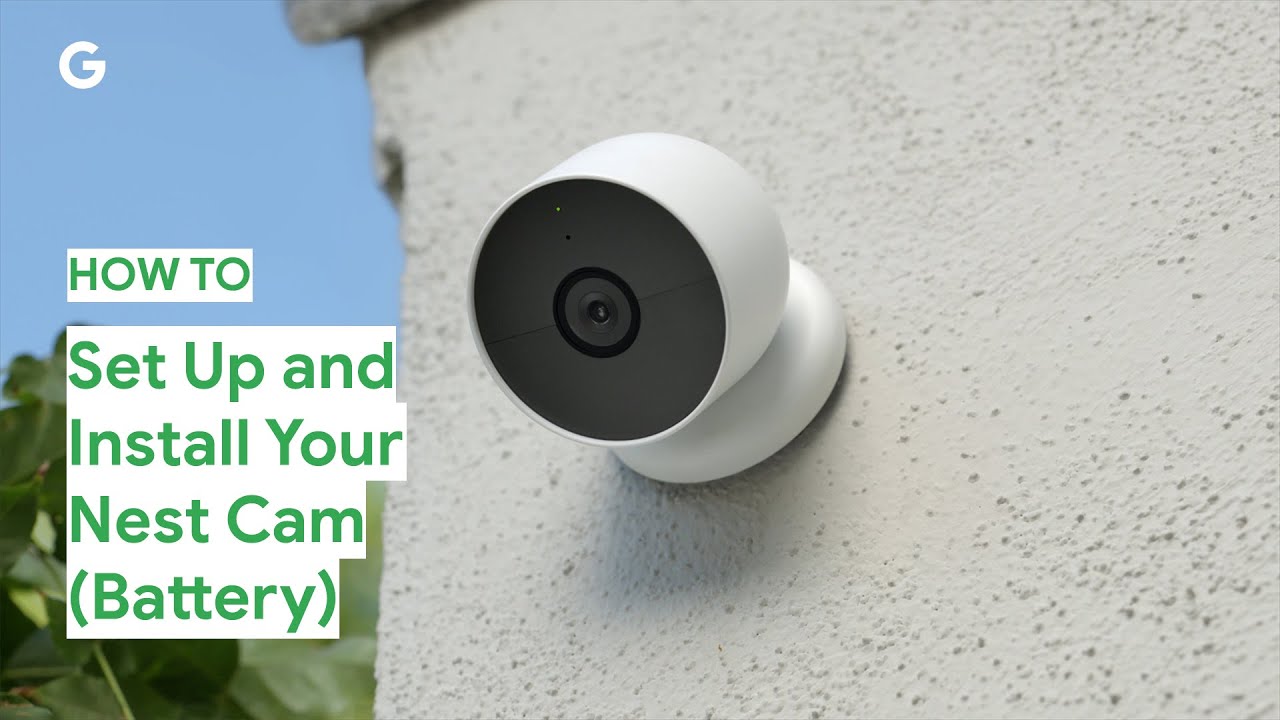 Как настроить и установить камеру Nest Cam