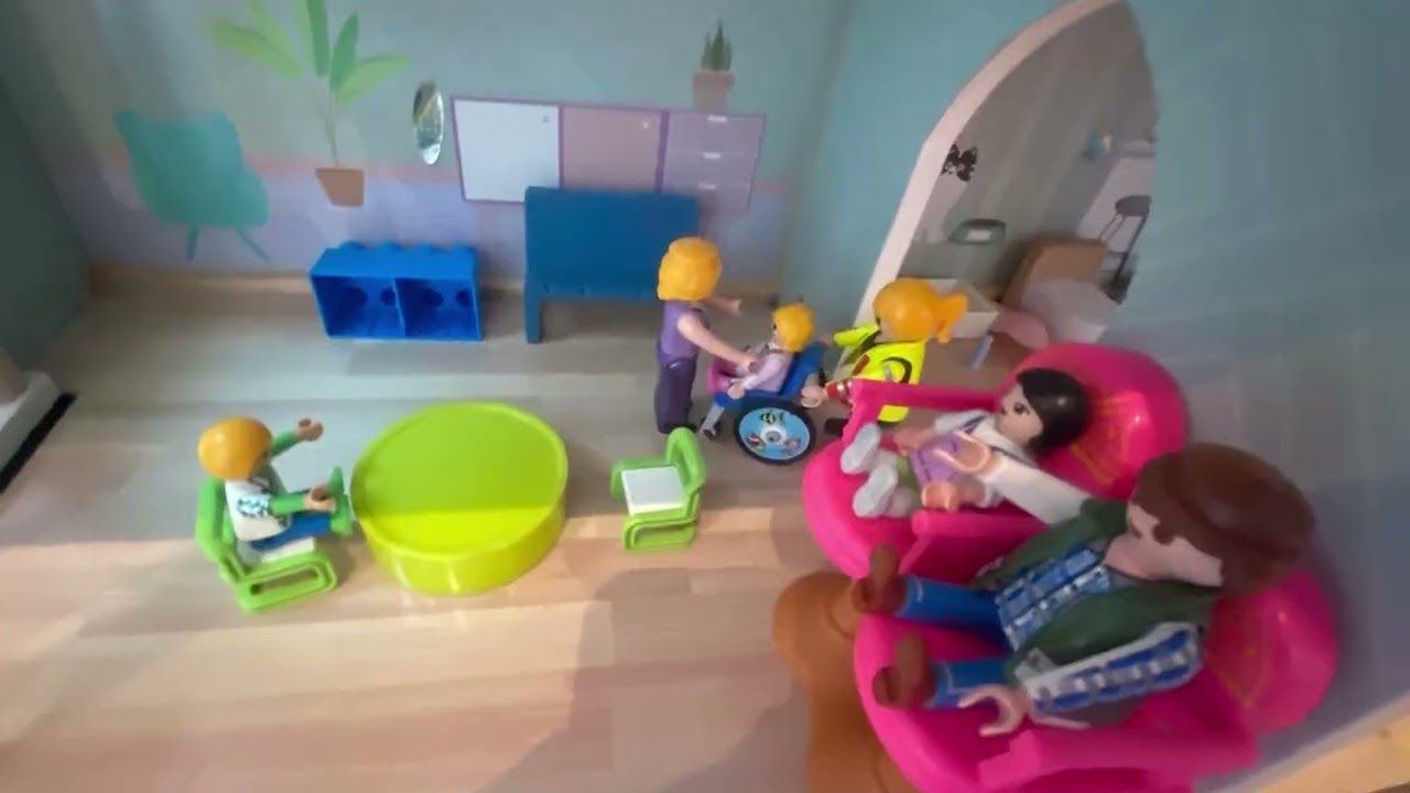 Histoire playlobil- Lina va à l’hôpital !