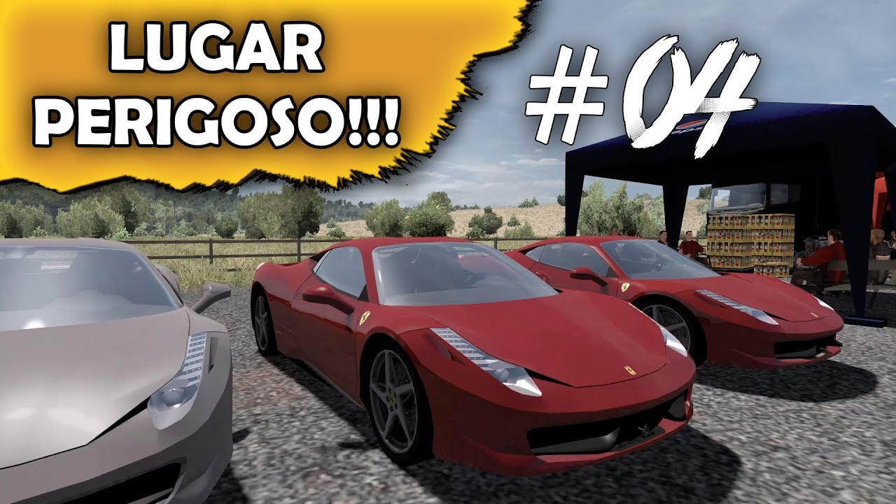 ETS2 Vida Real #04 - La Jonquera, roubo de Diesel e encontro automotivo!!!