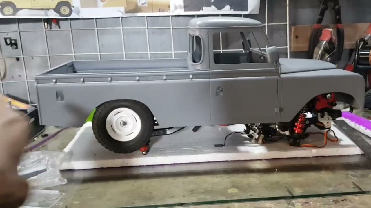 hardbody rc land rover series 3 handmade
