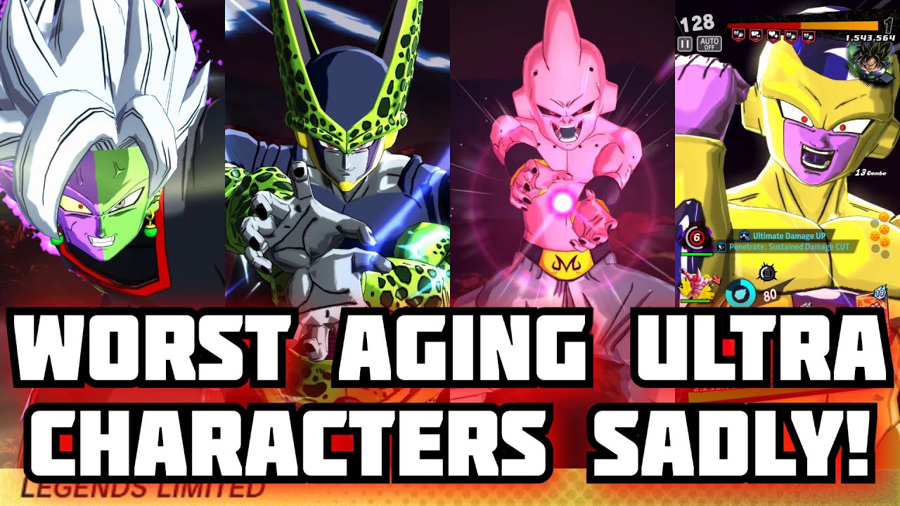 Worst Aging Ultra Characters In Dragon Ball Legends