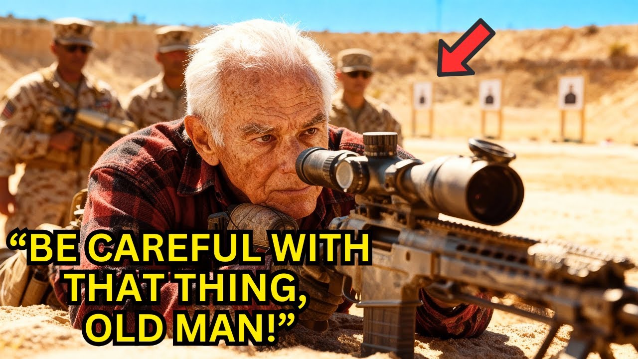Old Veteran Was Just Sweeping the Range &mdash; Until US Marine Snipers Dared Him to Compete