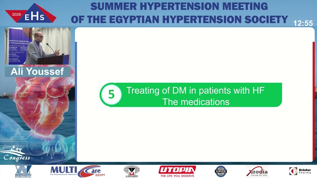 How do I manage my patientwith poorly controlled heartfailure and diabetes?: Prof. Dr. Ali Youssef