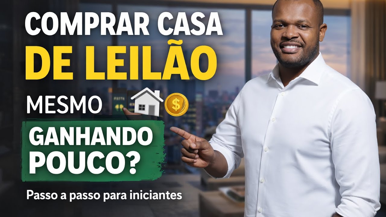 Leilão imóvel caixa ! Comprar Casa de Leilão da caixa ,Mesmo Ganhando Pouco (Passo a Passo)