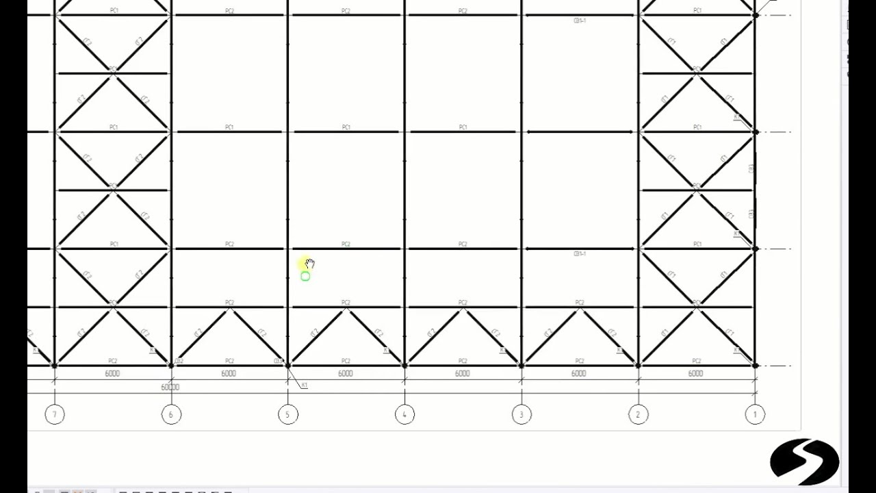 Tekla Structures. Настройка чертежа общего вида