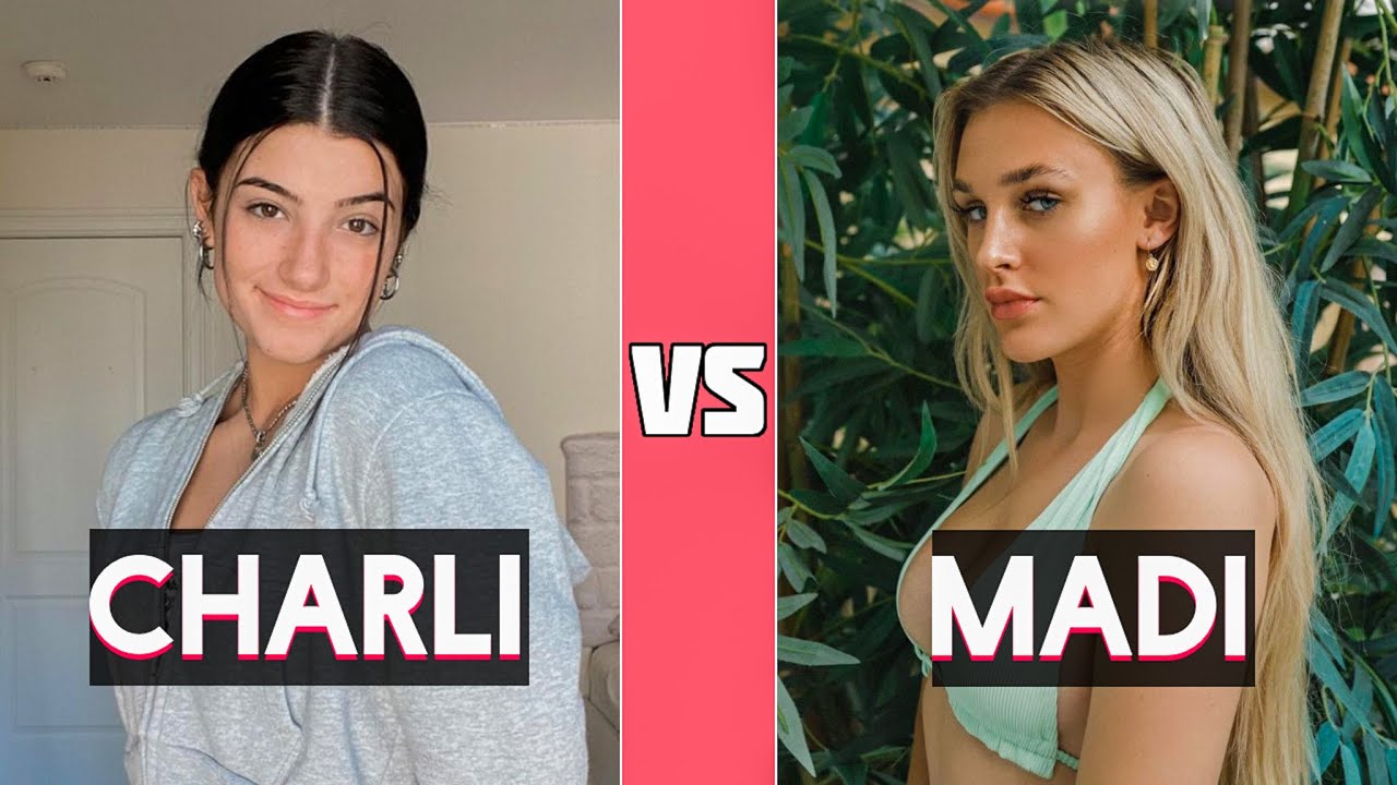 Charli D'amelio VS Madi Monroe TikTok Dance Battle