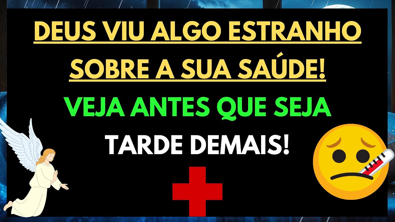 🚨 DEUS DIZ: HÁ UM SINAL DE SAÚDE QUE NEM MESMO O ARCANJO MIGUEL ESPERAVA — ABRA ISTO AGORA!