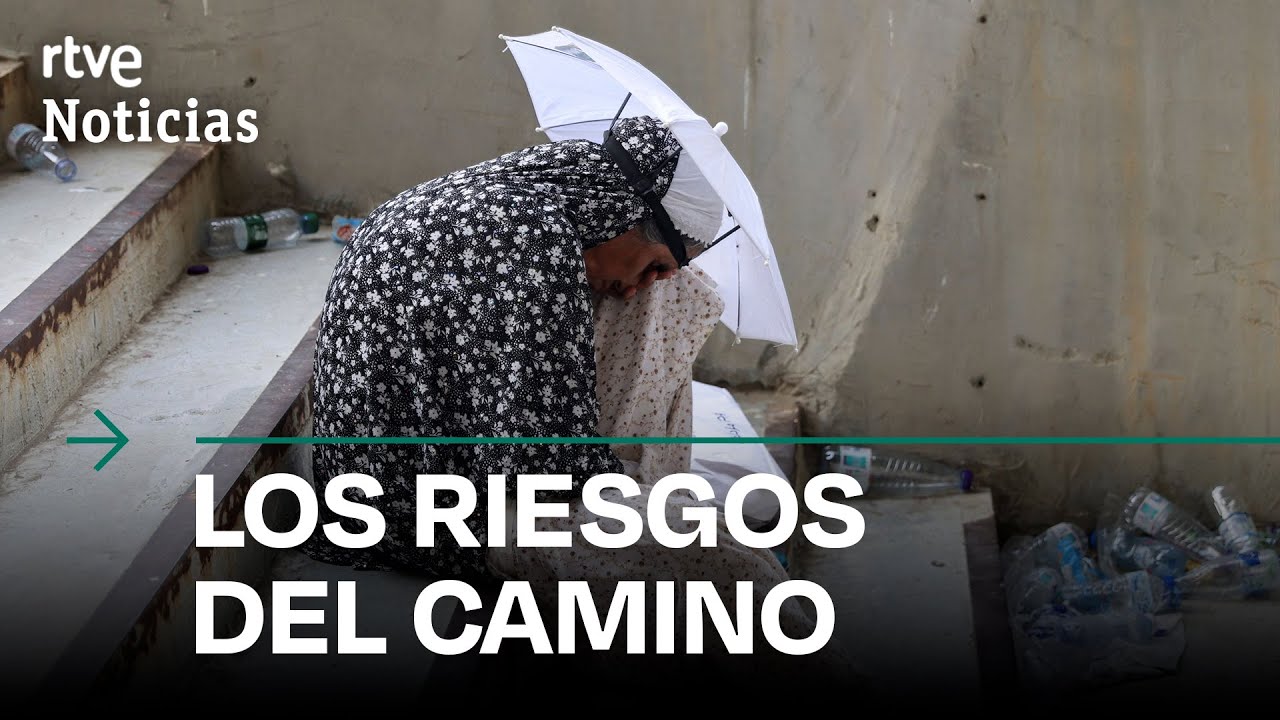 ARABIA SAUDÍ: EL CALOR provoca DECENAS DE MUERTOS en la PEREGRINACIÓN A LA MECA | RTVE Noticias