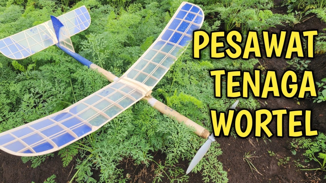 Test Terbang Pesawat Rubber Power P30