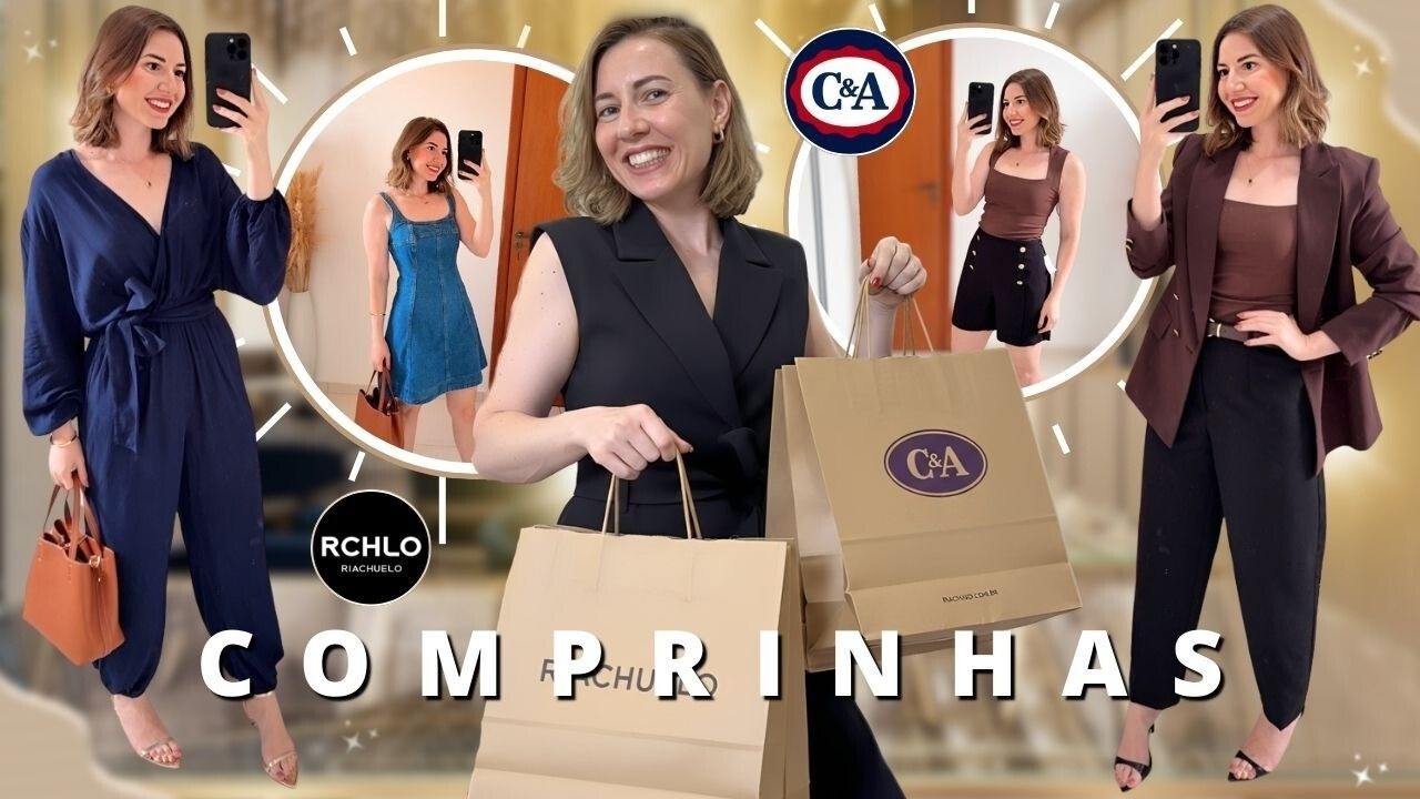 COMPRINHAS C&A e RIACHUELO, MUITA COISA LINDA e muito mais♥ | Bia Alves