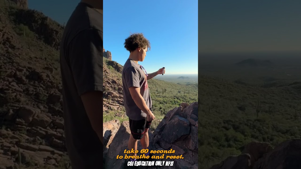 TAKE 60 SECONDS TO BREATH & RESET