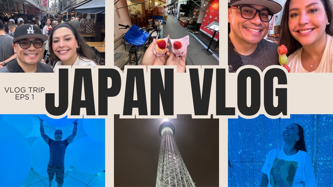 WE WENT TO JAPAN: VLOG 1
