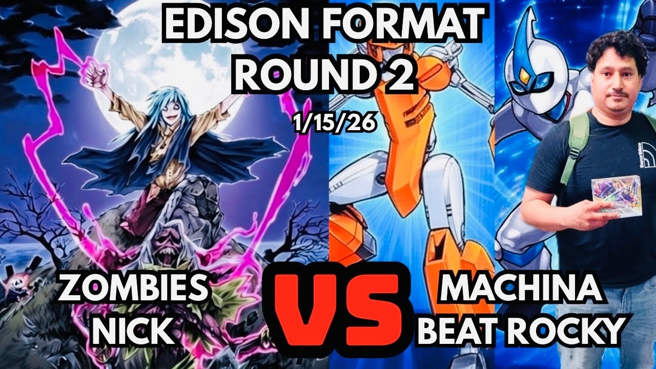 Edison Format Round 2: Zombies Vs Machina Beat!