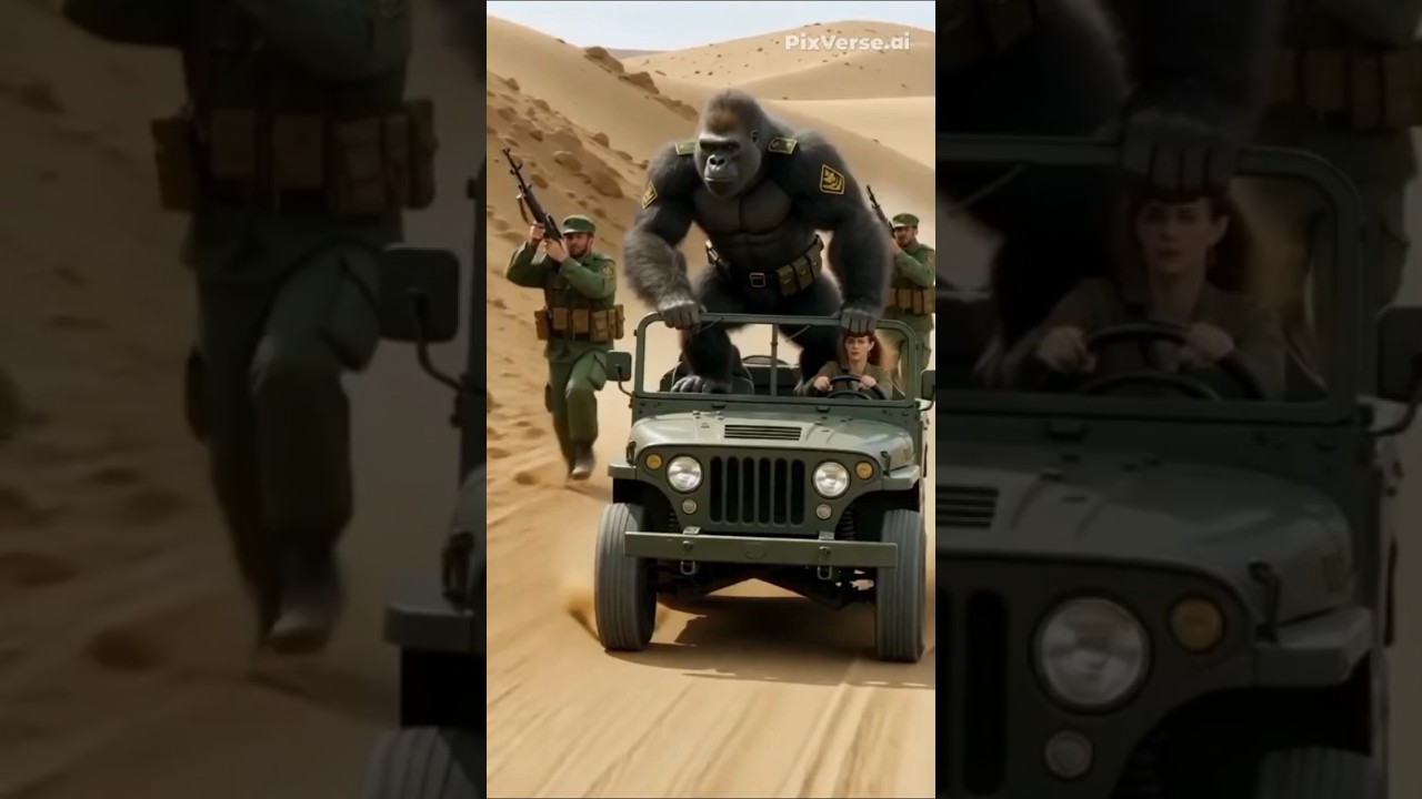 Gorilla Army Chase Adventure2025