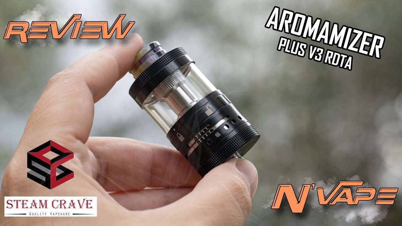 [SteamCrave] Aromamizer Plus V3 RDTA [Review Fr]