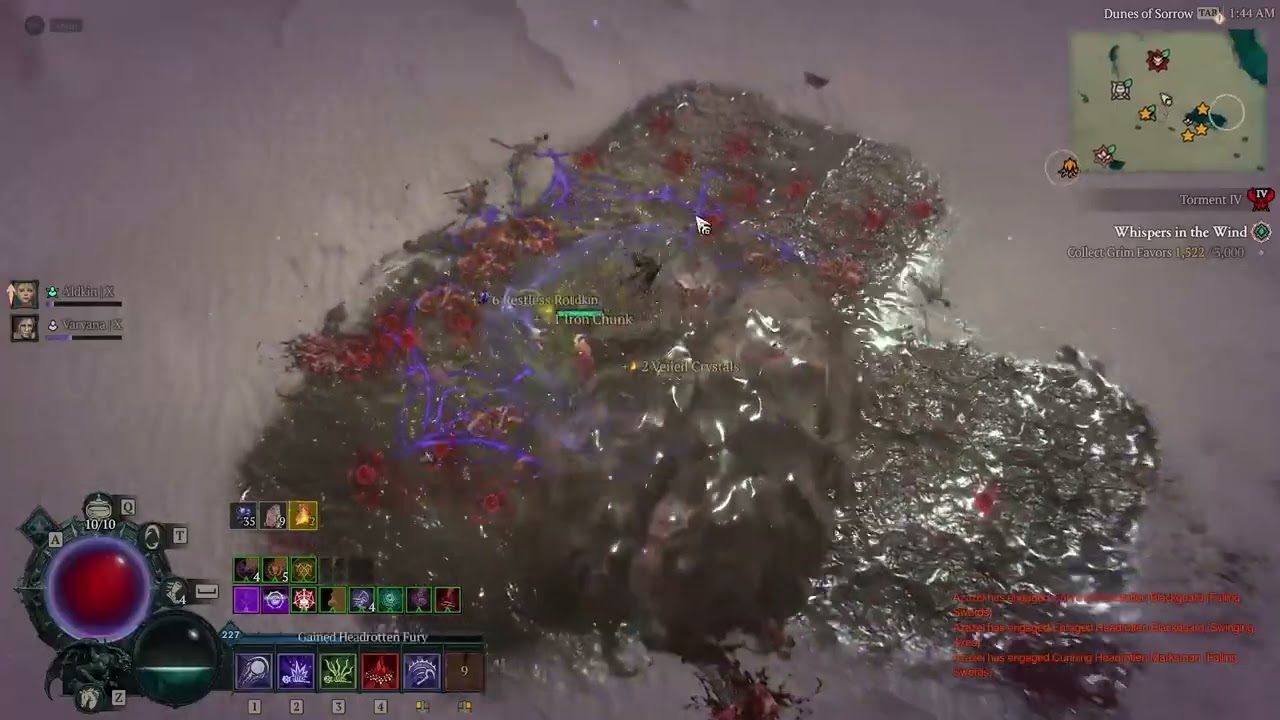 4k - 5k Restless Rot EVERY HOUR in season 7 Diablo 4