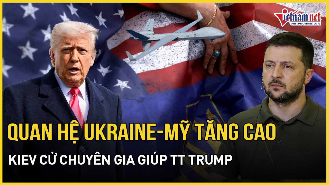 Quan hệ Ukraine-Mỹ tăng cao: Kiev chuẩn bị cử chuyên gia đến Trung Đông hỗ trợ Washington chống UAV