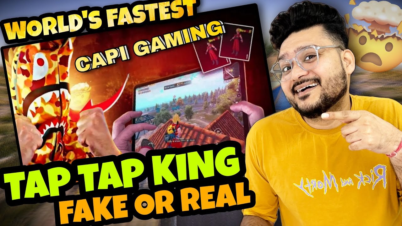 REACTING ON CAPI GAMING WORLD FASTEST M16A4 PUBG/BGMI | THE TAP TAP KING | REACT WITH THOR |