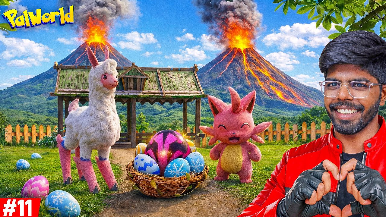 I Got A legendary Dragon Egg After Breeding This Two Pokemons In Pokemon World | Palworld Telugu #11