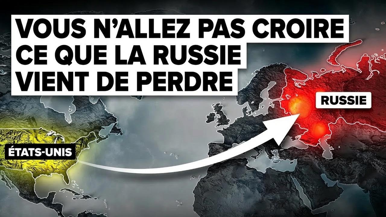 Sans tirer un seul coup, les États-Unis privent la Russie de ce qui alimente sa guerre