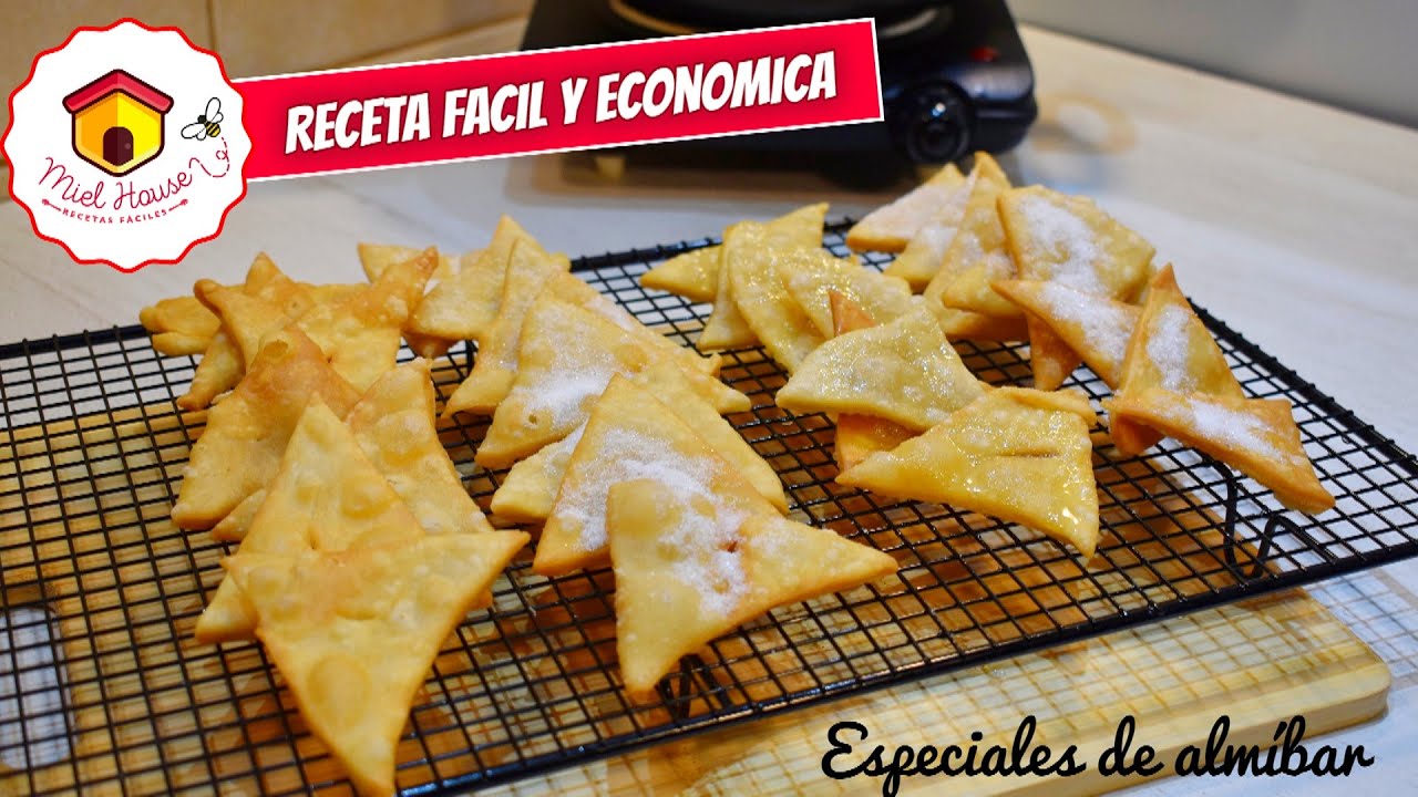 Si tienes un poco harina TORTA FRITAS EN MINUTOS deliciosas y muy faciles