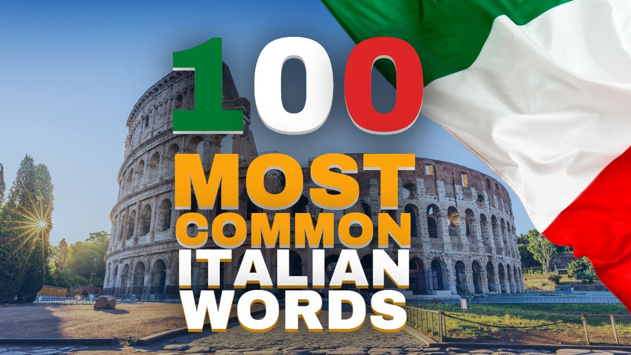 100 Most Common ITALIAN WORDS (with Examples and a FREE PDF)