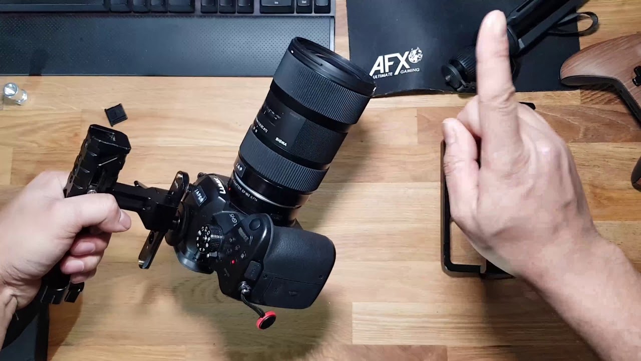 Most useful camera accessory  for my Panasonic GH5 -  smallrig 1962 Hotshoe to nato adapter