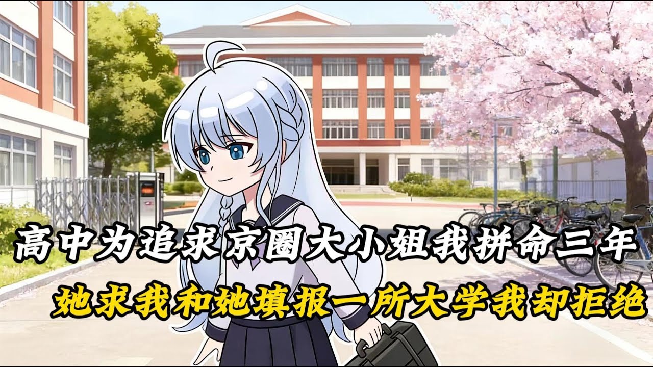 京圈大小姐入學第一天查所有新生信息唯獨沒發現我的名字，高三那年她竟進普通高中當轉校生只為了……#動漫 #小说 #情感 #沙雕剧情