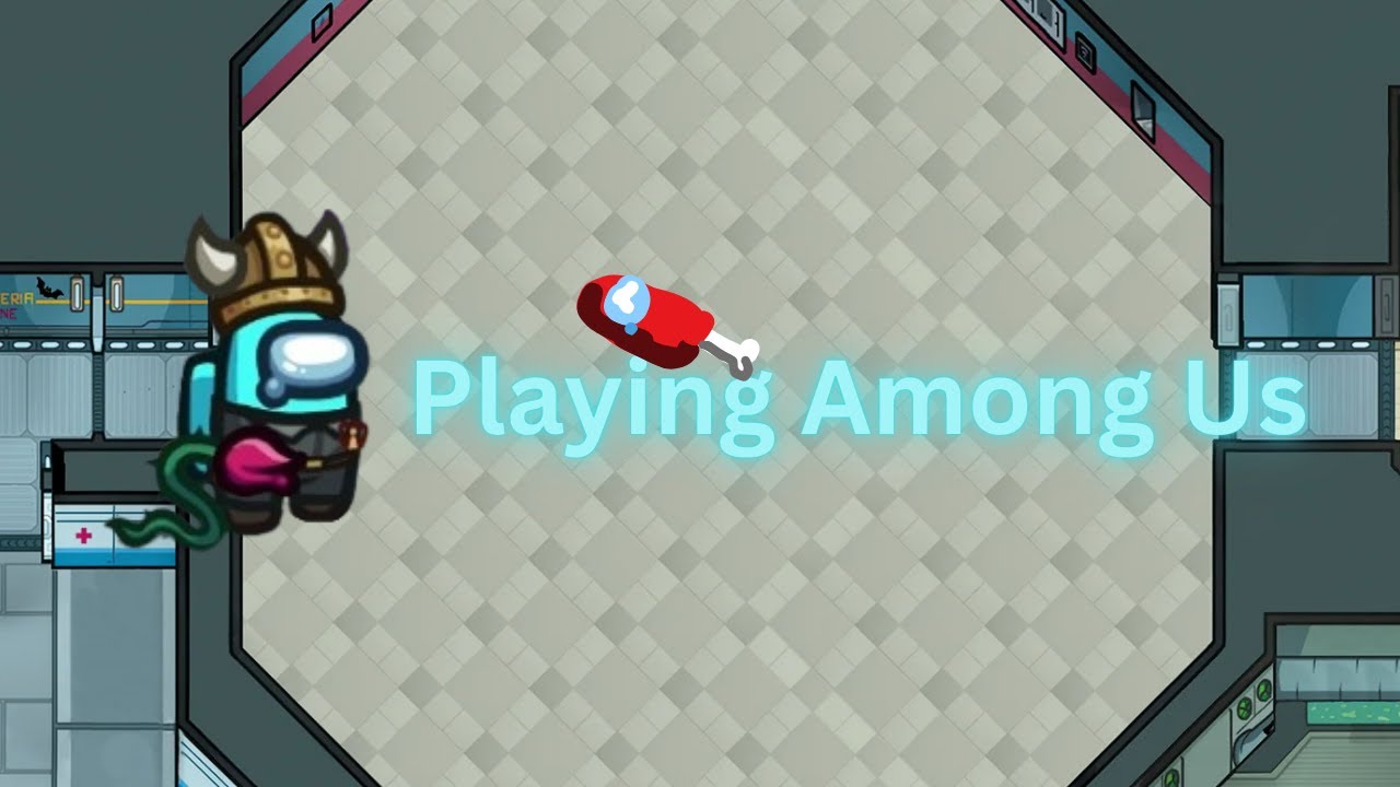 Among Us Gameplay Raw Footage (Hide n seek)
