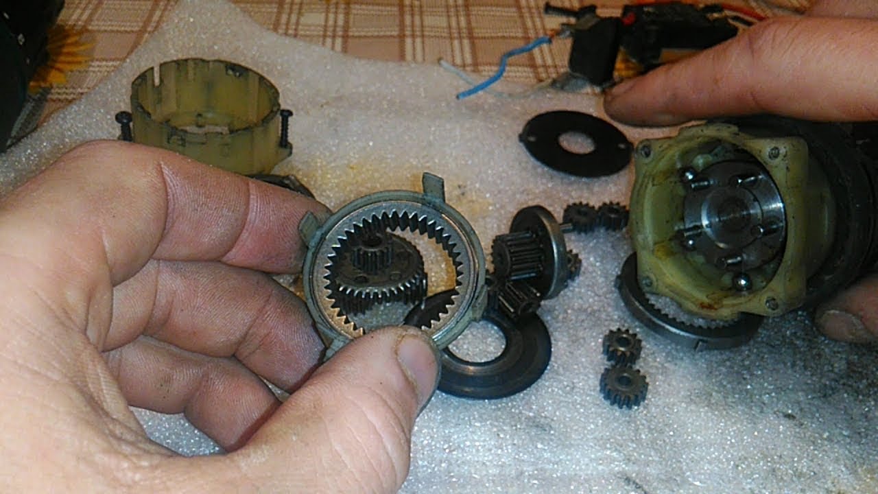 Как собрать редуктор шуруповёрта на примере шурика Вихрь12V
