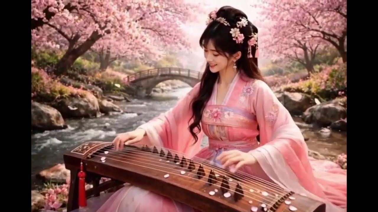 Live 🌸 นางฟ้าฮันฝูแห่งสวนซากุระกู่เจิ้งหวานละมุน 🌸 Hanfu Maiden in the Sakura Garden Sweet 🌸 樱花园里