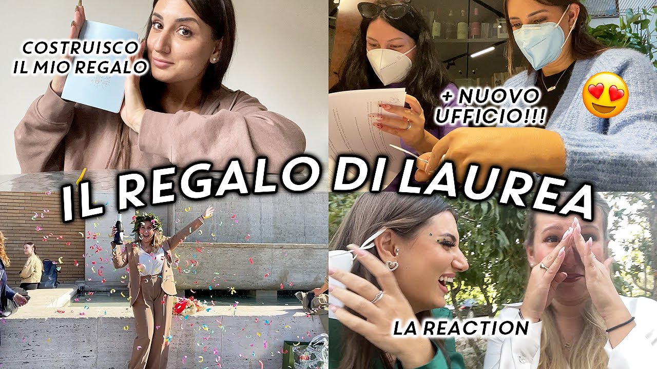 COSA HO REGALATO A MIA SORELLA PER LA LAUREA + NUOVO THE BEAUTY OFFICE !!! 🥺❤️ Weekly Vlog