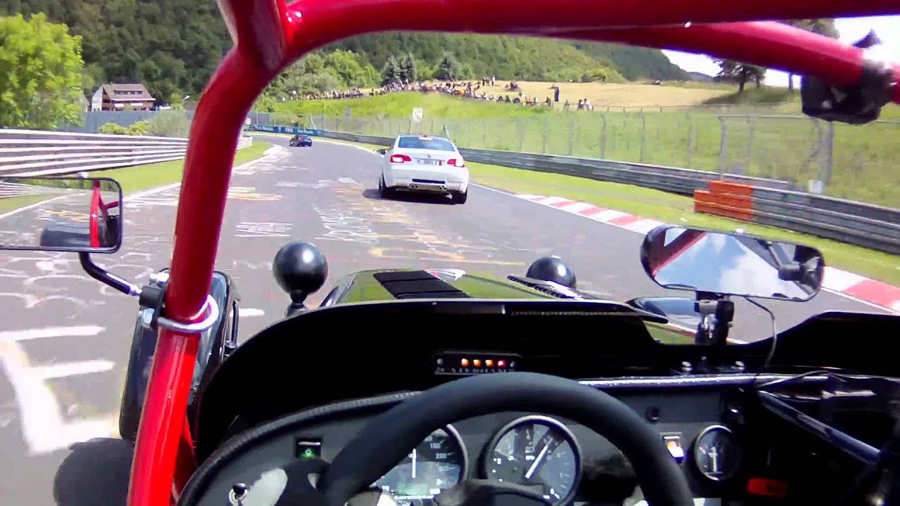 Caterham R300 Helmetcam on the Nurburgring