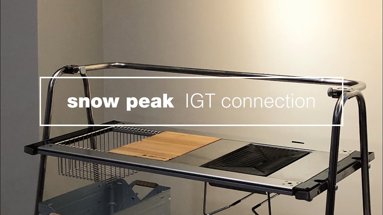 이런것도 찍는다 / 스노우 피크 스테인레스 키친테이블 igt 커넥션 (LV-312) / snow peak stainless kitchen table igt connection