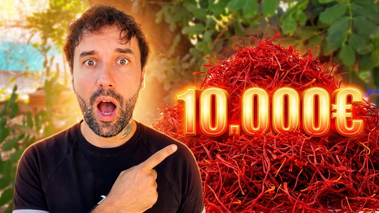 Cultivo ORO ROJO en Casa!! 💎 Guía completa para cultivar AZAFRÁN | La Huera de Ivan