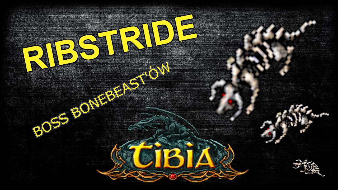 Tibia - Droga do Ribstride (Bonebeast Boss)