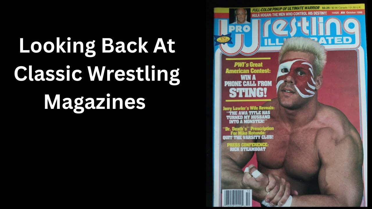 Looking Back at Classic Wrestling Magazines : Pro Wrestling illustrated  October 1988