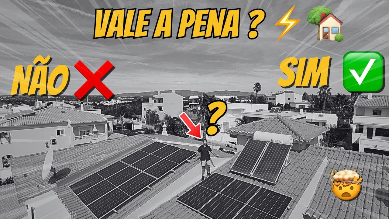🏠☀️ Painéis Solares, Vale a Pena ou é Dinheiro Jogado à RUA? 🤯🤔