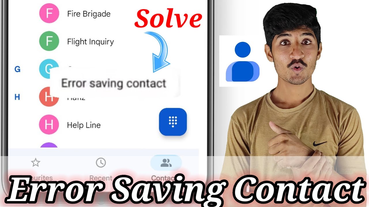 saving contact how to delete/error saving contact delete kase kare/how to solve error saving contact