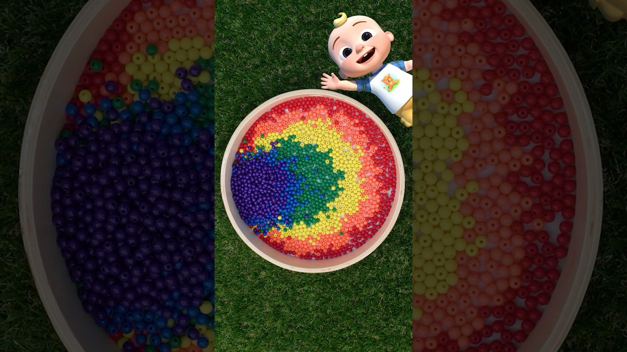 Colorful Beads! 🌈 Can You Name the Colors?
