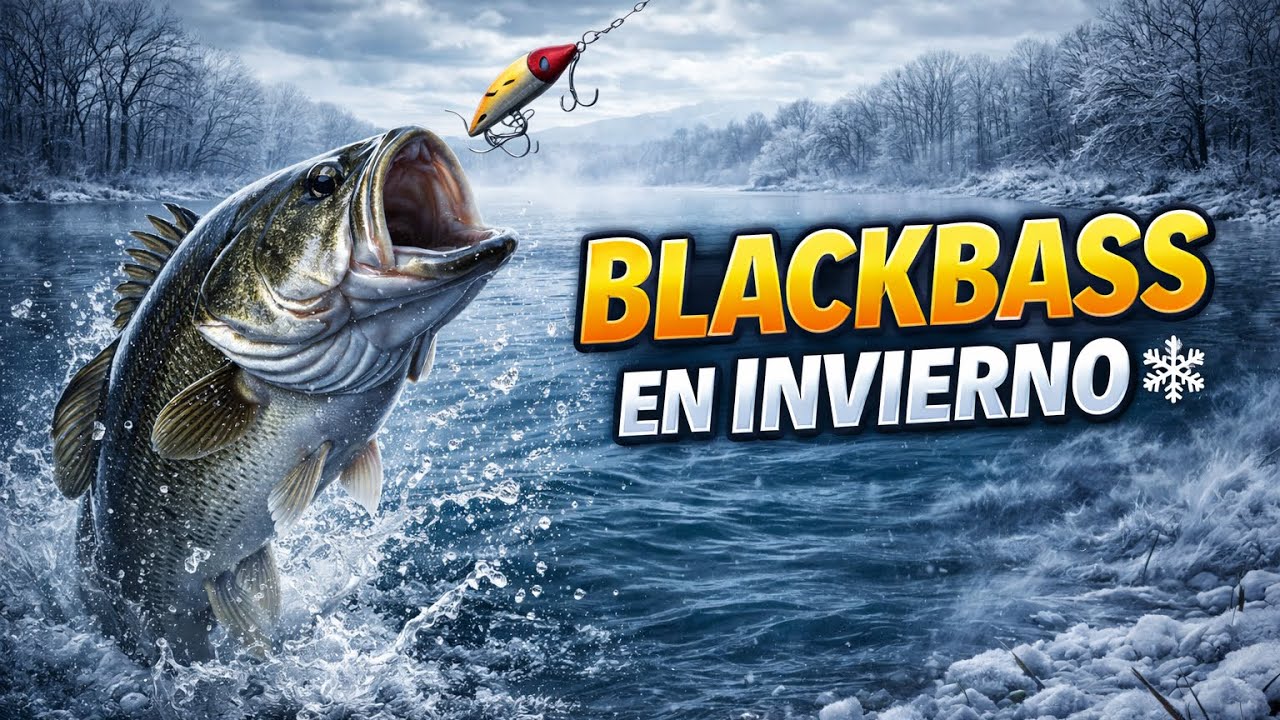 🔥 BLACKBASS EN INVIERNO ❄️ 4K