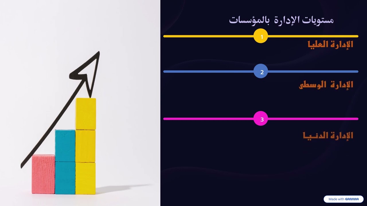 المحاضرة الثانية - مقرر ادارة المؤسسات المستوى الثالث