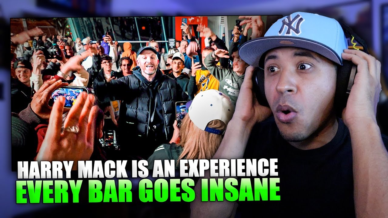 Harry Mack STUNS Crowd with Freestyle Outside Lakers vs Knicks Game (Reaction)
