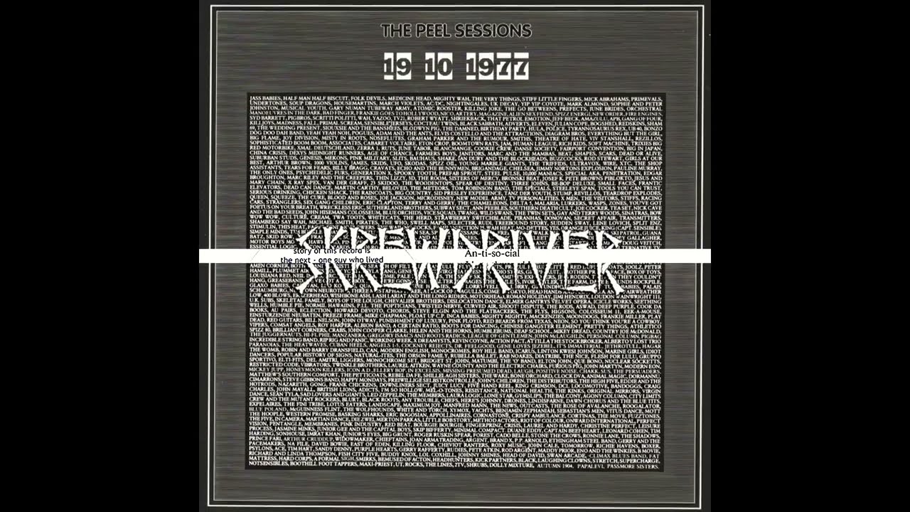 skrewdriver - the peel sessions (19 10 1977)