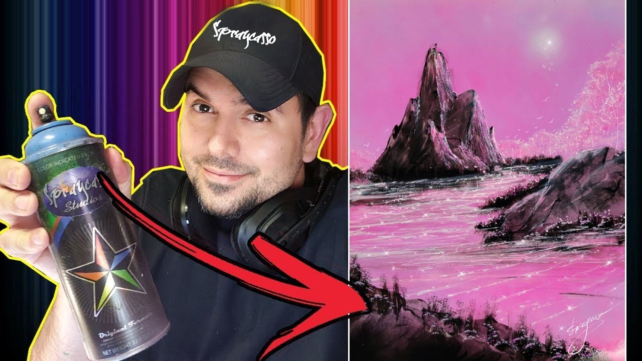 Dreamy Pink - Spraycasso Spray paint Tutorial